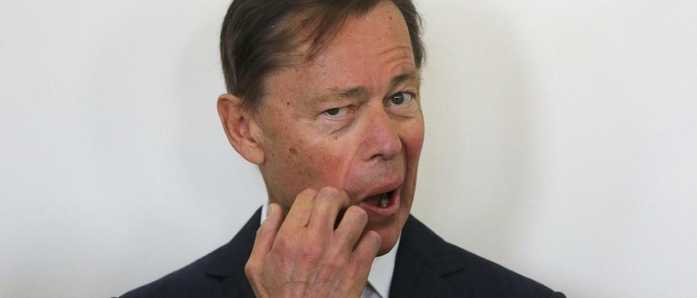 Wieder vor Gericht. Der frühere Arcandor-Chef Thomas Middelhoff am Donnerstag vor dem Essener Landgericht.
