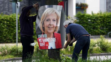 NRW-Ministerpräsidentin Hannelore Kraft (SPD) hat eine Koalition mit der Linken unter ihrer Führung ausgeschlossen. 