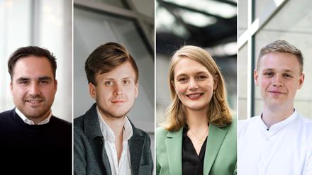 Max Mörseburg, Max Lucks, Ria Schröder, Jakob Blankenburg