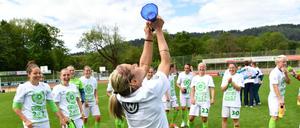 Wolfsburg wird zum dritten Mal deutscher Frauenfußballmeister.