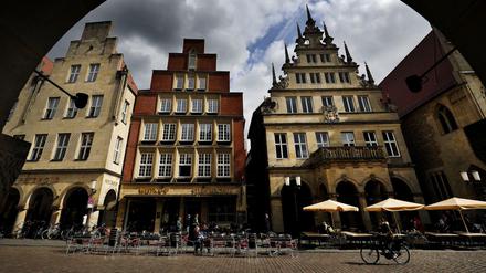 Westfälische Idylle. Die Stadt Münster.