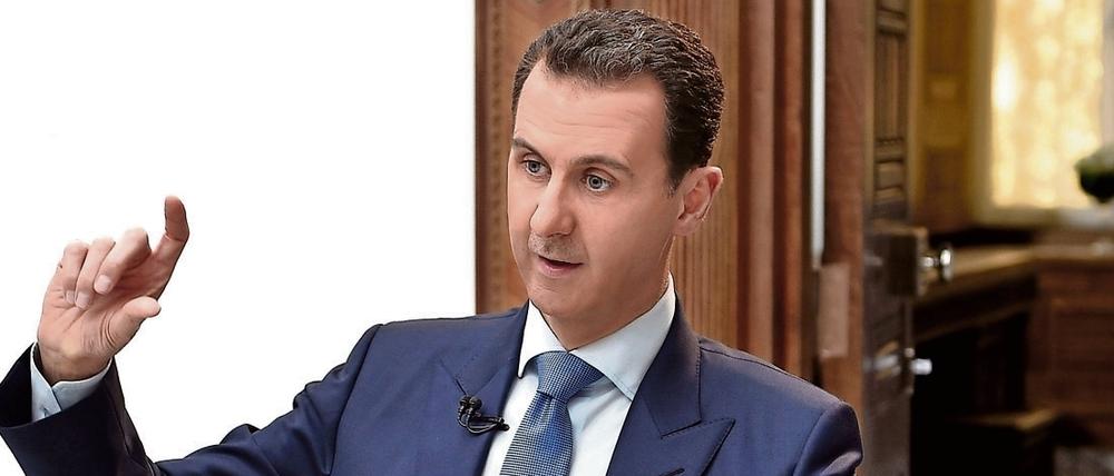 Syriens Machthaber Bashar al-Assad.