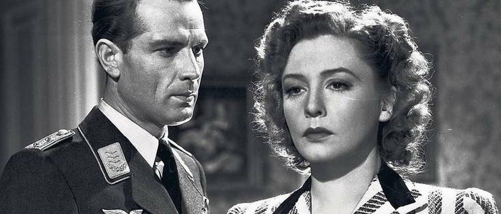 Viktot Staal und Zarah Leander in "Die große Liebe" von 1942.
