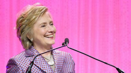 Wieder da: Die ehemalige US-Außenministerin und Präsidentschaftskandidatin Hillary Clinton