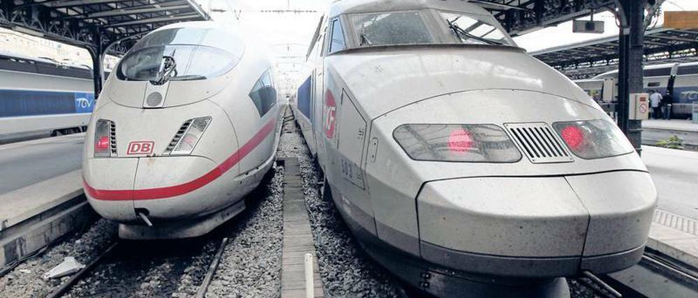 Leichter umsteigen – etwa vom ICE in den französischen TGV. Trainline will Zugfahrten innerhalb Europas erleichtern. 