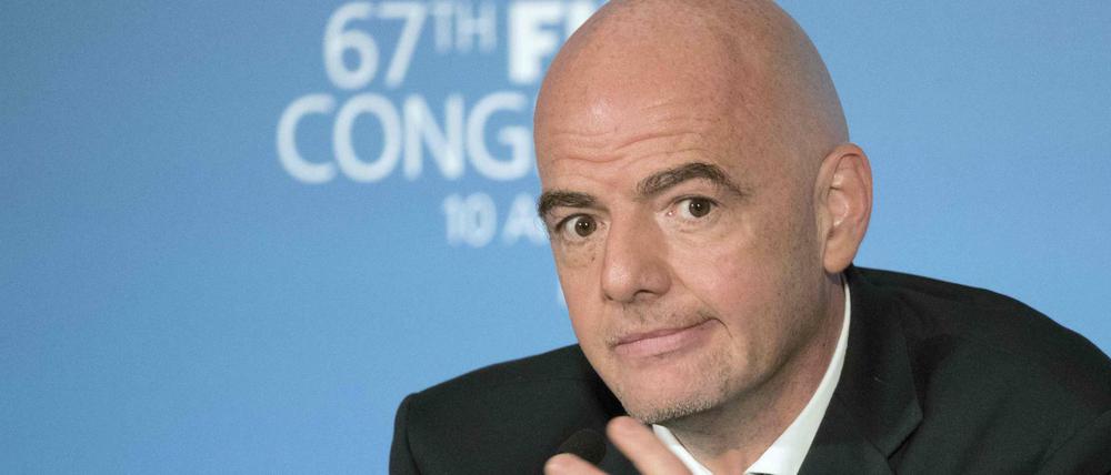 Gianni Infantino steht schwer in der Kritik.