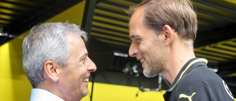 Favre und Tuchel - aktueller und künftiger Trainer? 
