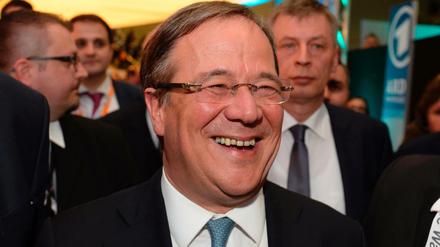 Armin Laschet am Sonntagabend. 