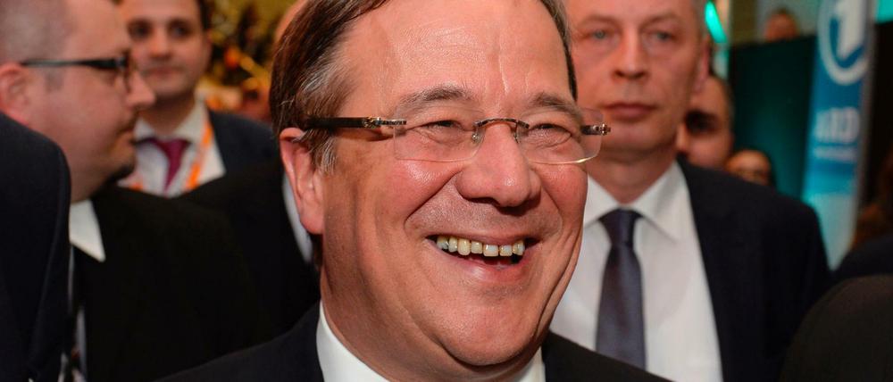 Armin Laschet am Sonntagabend.
