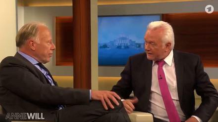 Jürgen Trittin (links) und Wolfgang Kubicki brillierten auf ihre Weise.