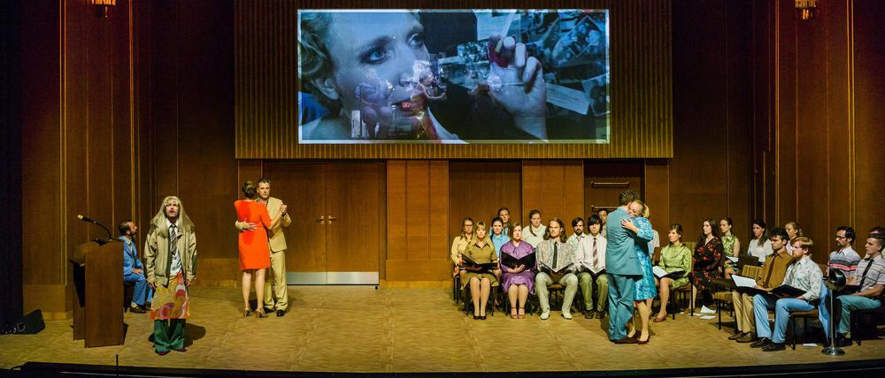 DDR auf der Bühne. Szene aus der Leipziger Inszenierung von "89/90".