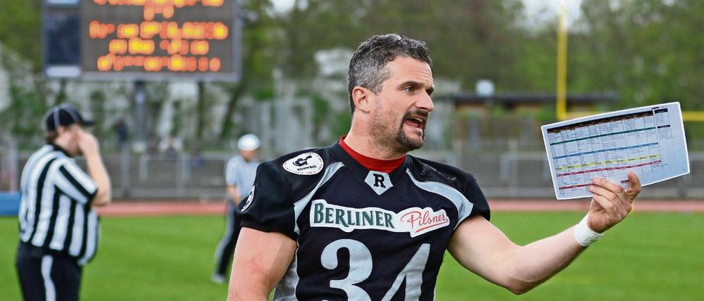Sein Wort zählt. Kim Kuci ist Headcoach der Berlin Rebels.