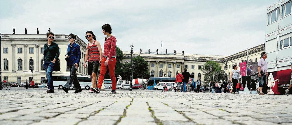 Die Humboldt-Universität.