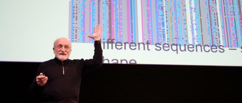 Bioinformatikpionier Chris Sander beim Digital Science Match 2017 Foto: Kai-Uwe Heinrich