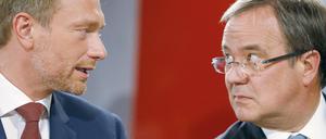 Christian Lindner und Armin Laschet.