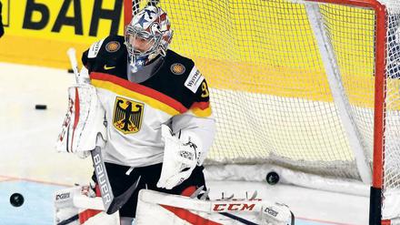 NHL-Torwart Philipp Grubauer soll das deutsche Team ins Viertelfinale führen.