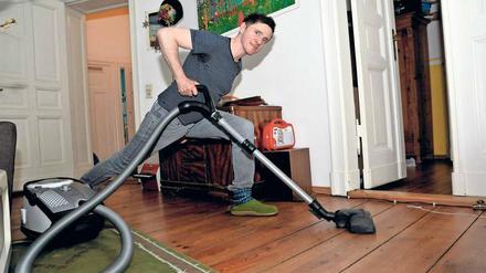 Staubsaugen nur noch mit Ausfallschritt.