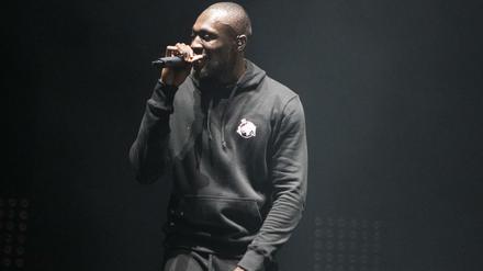 Michael Omari alias Stormzy, Rapper aus London.