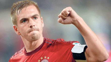 Starker Mann. Den kleinen Philipp konnte man leicht unterschätzen. In der Regel aber hat Lahm bekommen, was er wollte. 