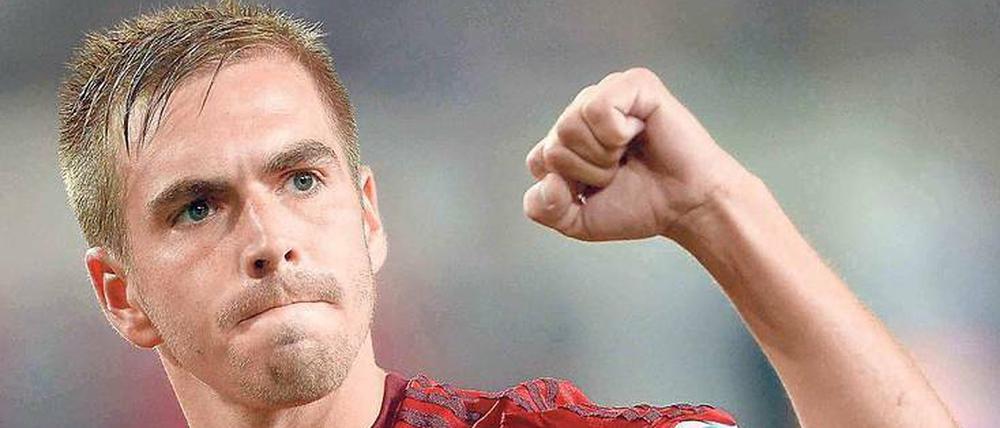 Starker Mann. Den kleinen Philipp konnte man leicht unterschätzen. In der Regel aber hat Lahm bekommen, was er wollte.