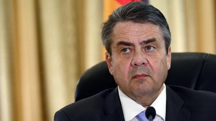 Bundesaußenminister Sigmar Gabriel.