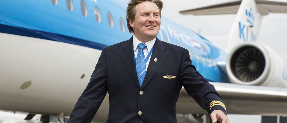 König Willem-Alexander ist leidenschaftlicher Pilot.