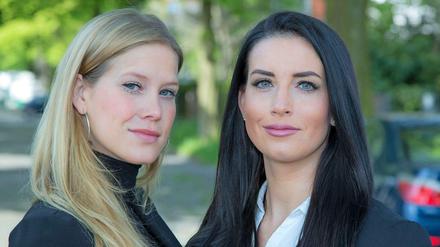 Karoline Döring und Luise Flach (r.) von Vodafone 