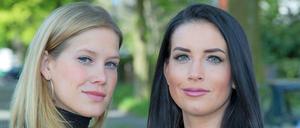 Karoline Döring und Luise Flach (r.) von Vodafone 