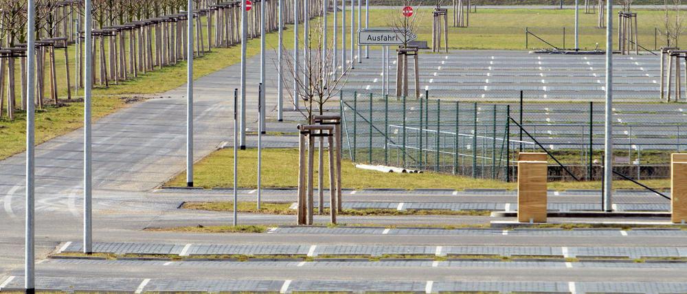 Eine solche Parksituation wie am BER wünschen sich die Beteiligten.