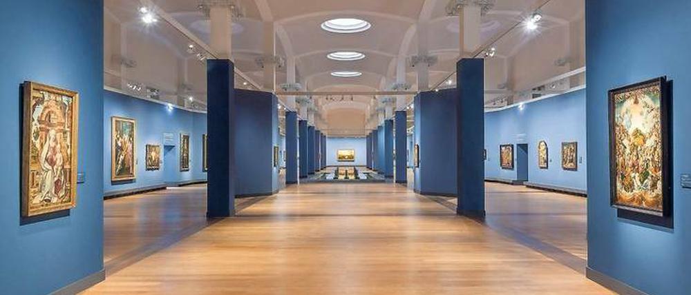 Schub nach vorn. Endlich tut sich was in der Gemäldegalerie. Die Wandelhalle war schon in den vergangene Jahren für Sonderausstellungen genutzt worden.