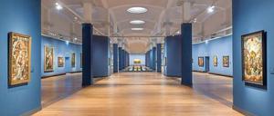 Schub nach vorn. Endlich tut sich was in der Gemäldegalerie. Die Wandelhalle war schon in den vergangene Jahren für Sonderausstellungen genutzt worden.
