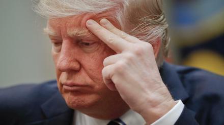 Erste Auslandsreise nach Nahost: US-Präsident Donald Trump 