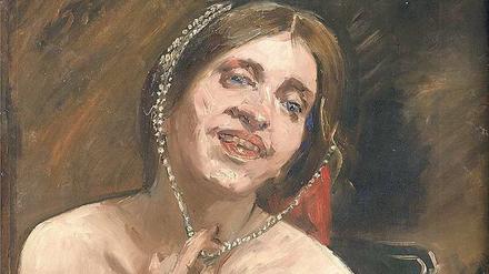 Hautnah. Das Porträt der Schauspielerin Gertrud Eysoldt stammt von Lovis Corinth und stammt aus dem Jahr 1914.