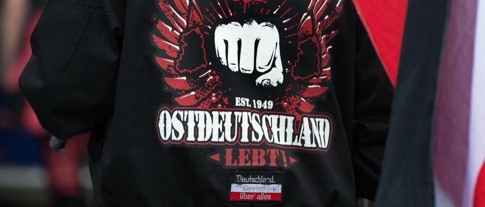 Ost-Stolz ist ein Thema im Osten, wenn auch nicht immer gleich in martialischer Aufmachung. 