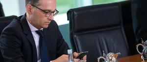 Bundesjustizminister Heiko Maas (SPD) plant ein Gesetz gegen Hasskommentare in den Sozialen Netzwerken.