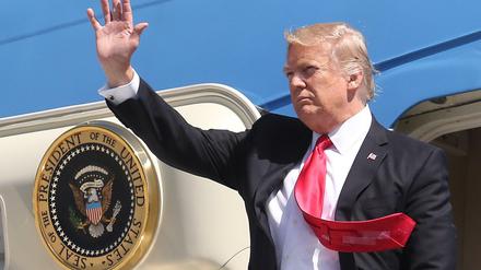 Niemand will ihn beherbergen: Donald Trump.
