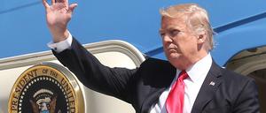 Niemand will ihn beherbergen: Donald Trump.