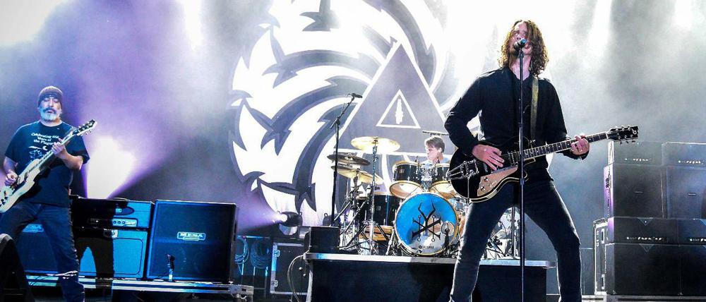 Chris Cornell und Soundgarden 2015 bei einem Auftritt in Ontario.