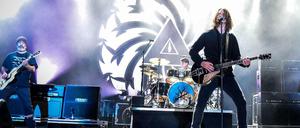 Chris Cornell und Soundgarden 2015 bei einem Auftritt in Ontario. 