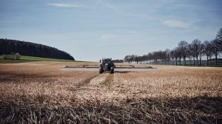 Im Einsatz: Glyphosat ist ein Unkrautvernichtungsmittel und wird nach der Ernte beziehungsweise vor der Aussaat eingesetzt. 
