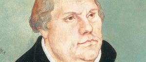 Luther, gereift. Dieses Porträt malte Lucas Cranach d. Ä. um 1541 herum, etwa fünf Jahre vor dem Tod des Reformators. 