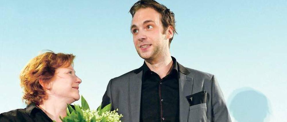 Atemberaubend, rasend. Michael Wächter und Imogen Kogge.