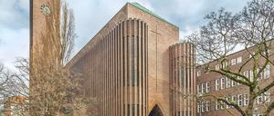 Eindrücklicher Bau: die Kirche am Hohenzollernplatz wurde bisher dem Architekten Fritz Höger zugeschrieben.