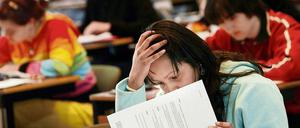 Viele Berliner Schüler fanden die Aufgaben des Mathe-Abiturs zu schwer. 