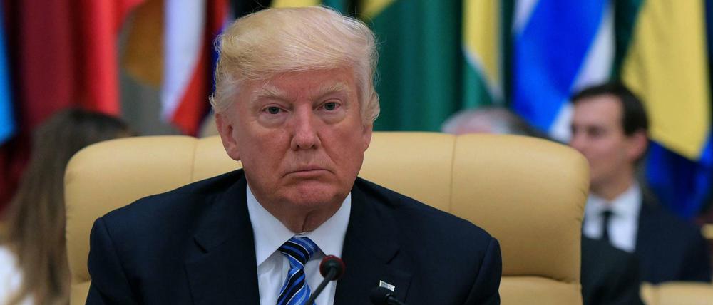 Auf Reisen im Nahen Osten: US-Präsident Donald Trump 
