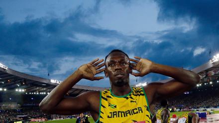 Usain Bolt kann die Umbaupläne für das Berliner Olympiastadion nicht nachvollziehen.