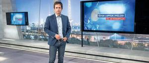 Uwe Madel moderiert „Täter Opfer Polizei“ seit dem Start im Jahr 1992. Zum Sonntagabend kommt nun der Mittwochsplatz um 21 Uhr dazu.