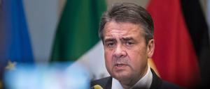 Außenminister Sigmar Gabriel (SPD) 