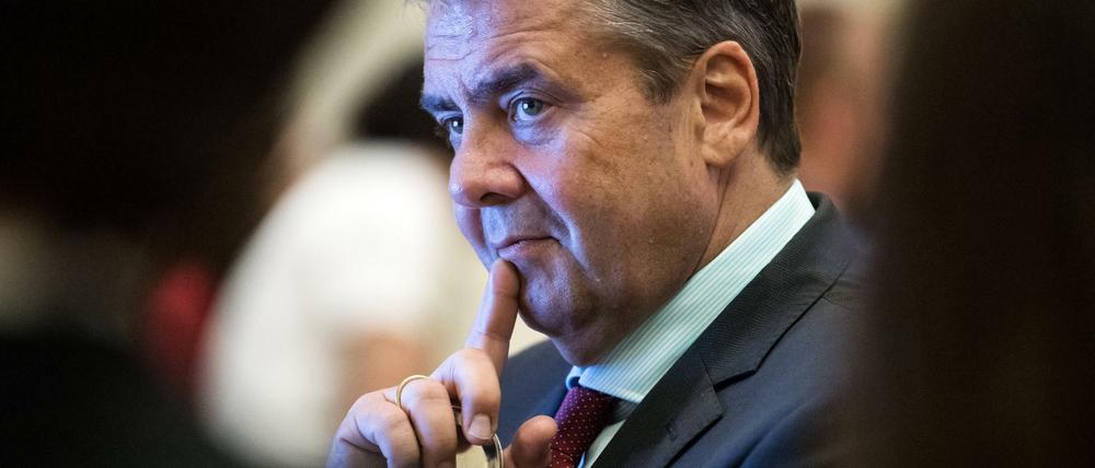 Außenminister Sigmar Gabriel (SPD) 