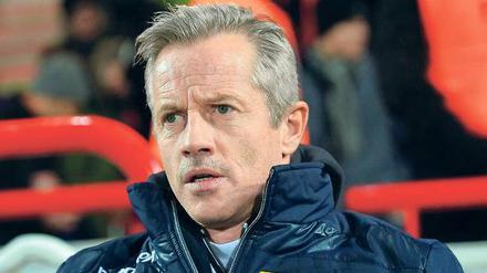 Pflichtbewusst. Trainer Keller will das letzte Spiel nicht abschenken.